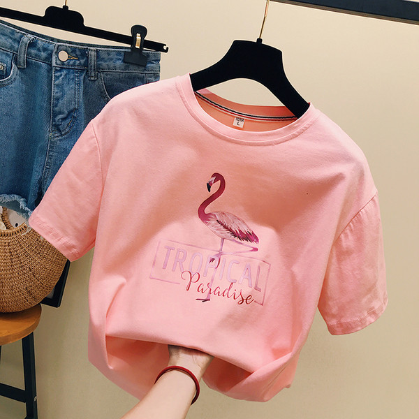 Modern női blúz rátéttel és O-nyakkal