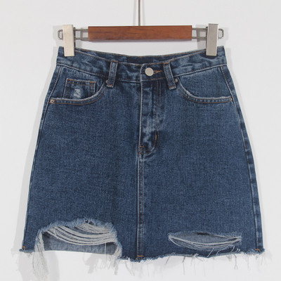 Fusta dama casual in mai multe culori cu motive rupte