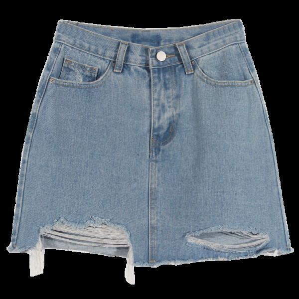 Fusta dama casual in mai multe culori cu motive rupte