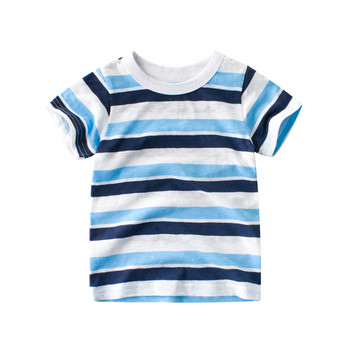 Ежедневна детска тениска в два цвята за момчета 