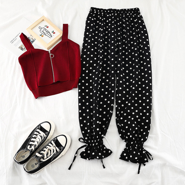 Top scurt de dama cu element de fermoar in mai multe culori