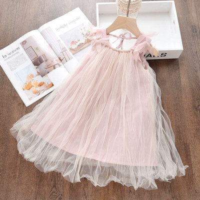 Rochie decupata pentru copii in trei culori