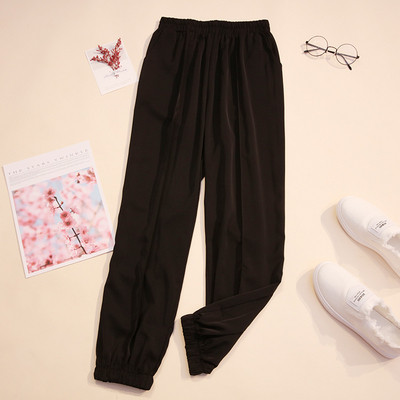 Pantaloni moderni de dama cu talie inalta in trei culori