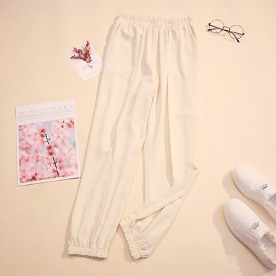 Pantaloni moderni de dama cu talie inalta in trei culori