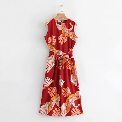 Stílusos női overál virágmotívummal, két színben