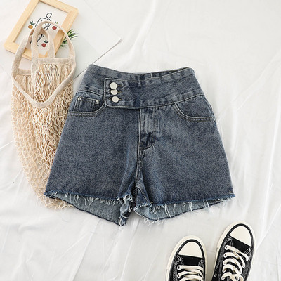 Pantaloni scurți din denim albastru