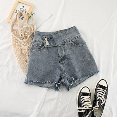 Pantaloni scurți din denim albastru