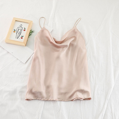 Stílusos női felső vékony pántokkal