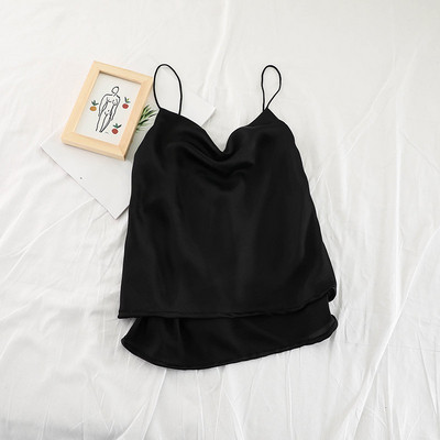 Stílusos női felső vékony pántokkal