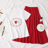 Modern női szett kétrészes blúzból és szoknyából