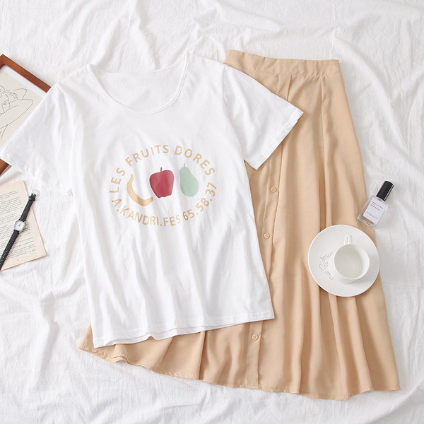 Modern női szett kétrészes blúzból és szoknyából