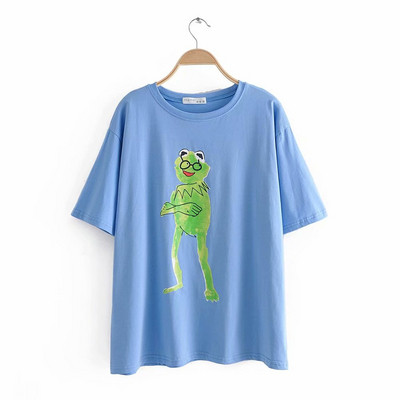 Alkalmi női póló O-nyakkal, többféle színben