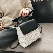 Stílusos női táska hosszú és rövid fülekkel, több színben