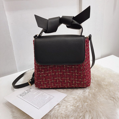 Stílusos női táska hosszú és rövid fülekkel, több színben