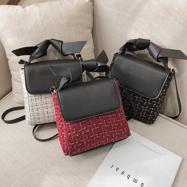 Stílusos női táska hosszú és rövid fülekkel, több színben