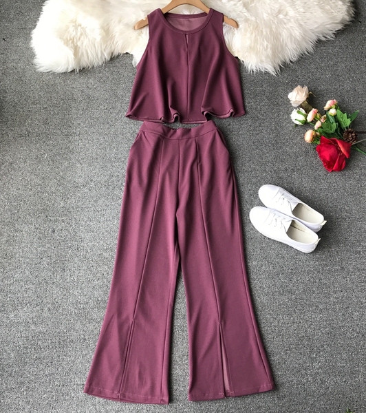 Modern női kétrészes szett több színben