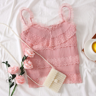 Női pántos felső négy színben