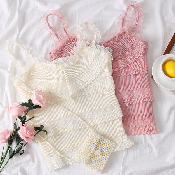 Női pántos felső négy színben