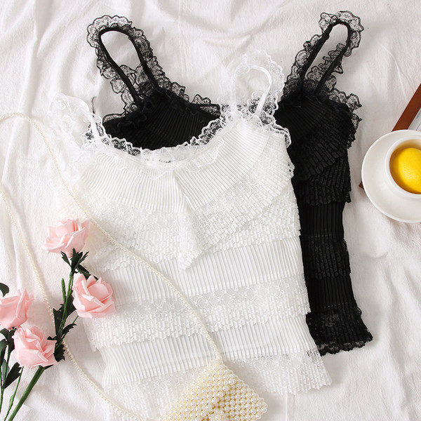 Női pántos felső négy színben