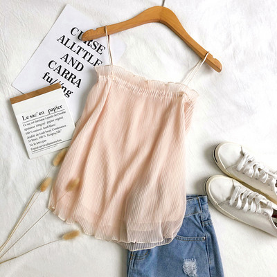 Maieu de dama cu bretele subtiri in mai multe culori