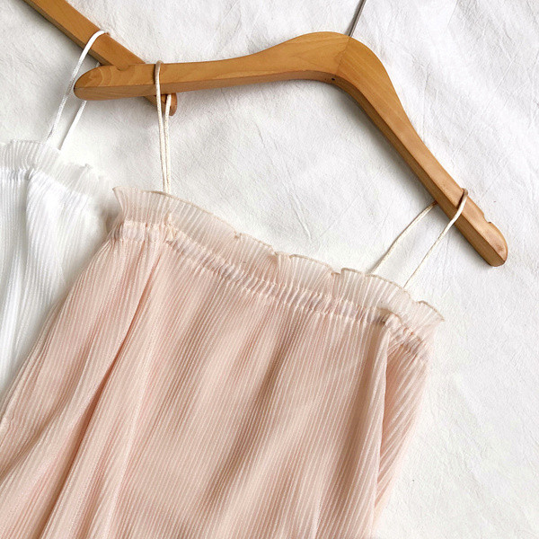 Maieu de dama cu bretele subtiri in mai multe culori