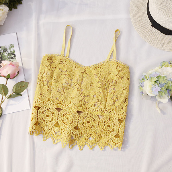 Stílusos női csipke felső több színben