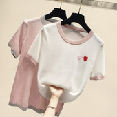 Alkalmi női póló több színben hímzéssel