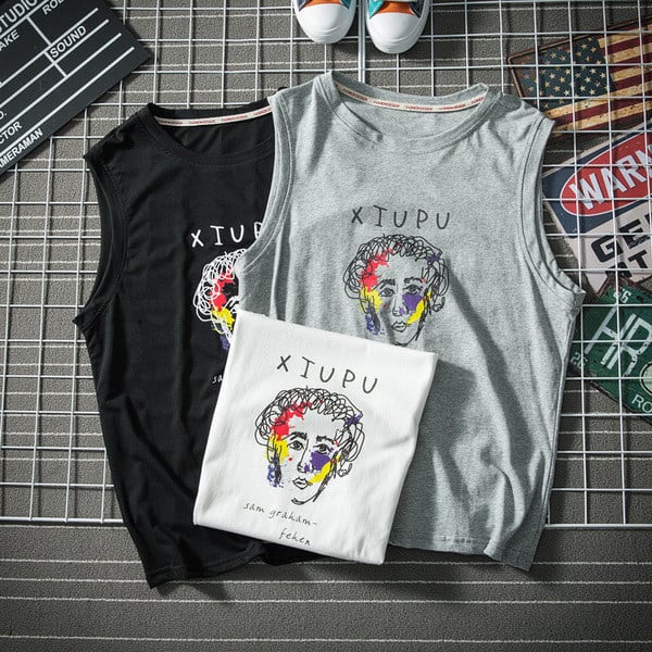 Maieu de zi cu zi pentru bărbați cu aplicație - trei culori