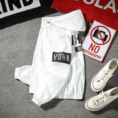 Modern férfi kabát három színben felirattal