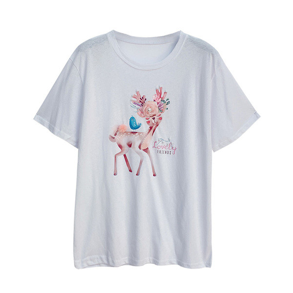 Tricou de dama modern cu element 3D in mai multe culori