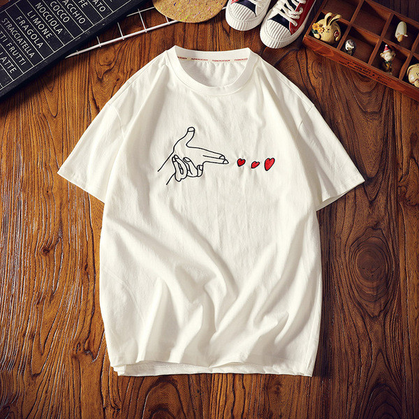 Alkalmi férfi póló négy színben hímzéssel