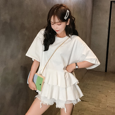 Modern női blúz O-nyakkal, három színben