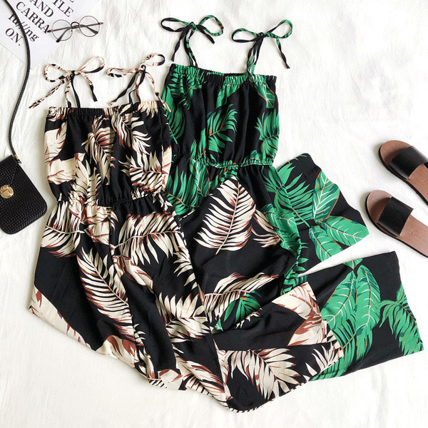 Lezser női hosszú jumpruha virágmintával