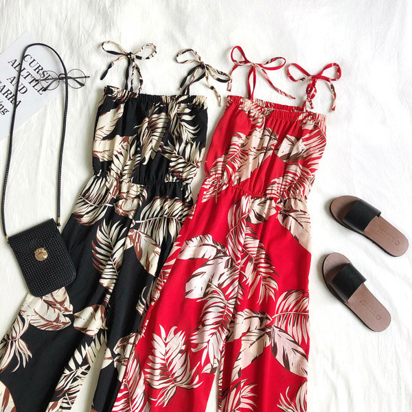 Lezser női hosszú jumpruha virágmintával