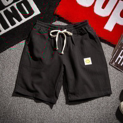 Alkalmi férfi rövidnadrág négy színben rátéttel és zsebekkel