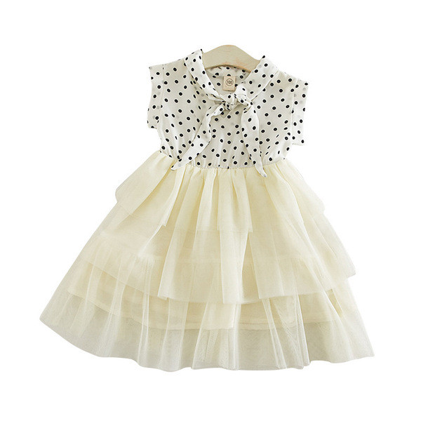 Pöttyös lányoknak szabott gyerekruha