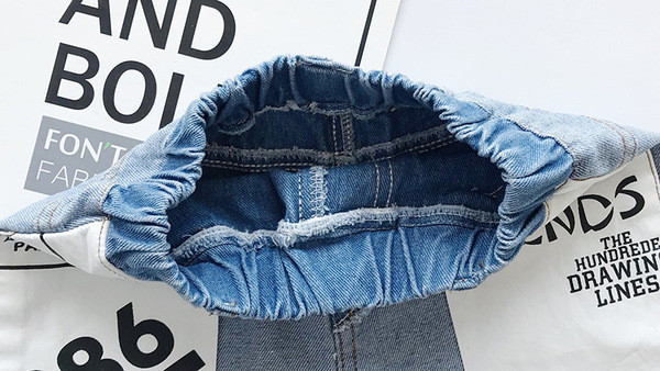 Alkalmi gyerek nadrág fiúknak rátéttel