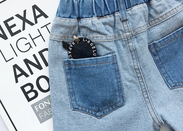 Alkalmi gyerek nadrág fiúknak rátéttel