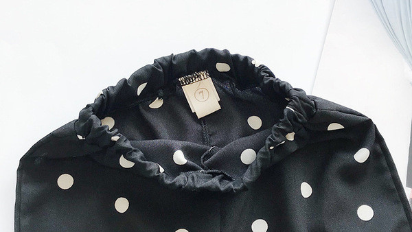 Új modell gyerek nadrág szett és pöttyös felső