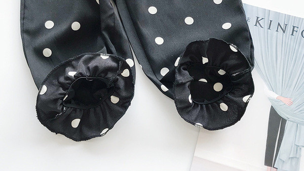 Új modell gyerek nadrág szett és pöttyös felső