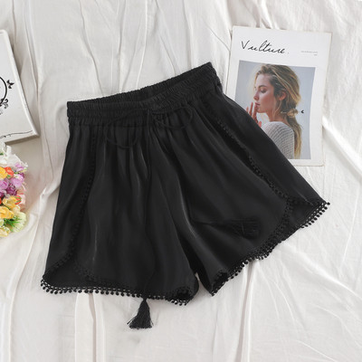 Alkalmi női rövidnadrág nyakkendővel több színben