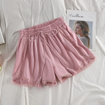 Alkalmi női rövidnadrág nyakkendővel több színben