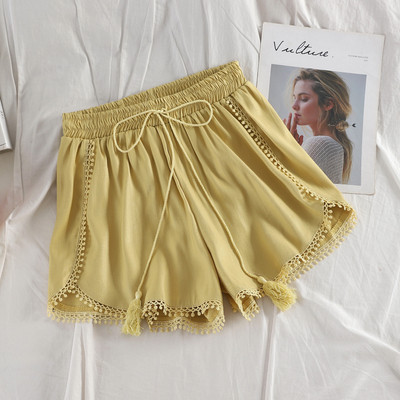 Alkalmi női rövidnadrág nyakkendővel több színben