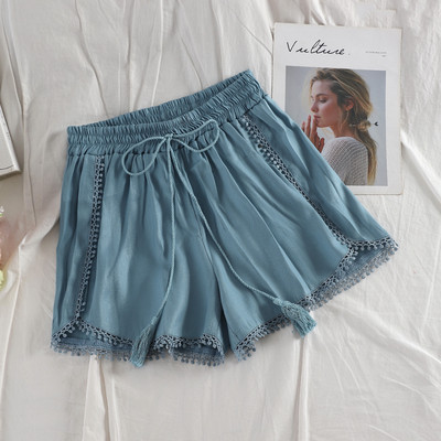 Alkalmi női rövidnadrág nyakkendővel több színben