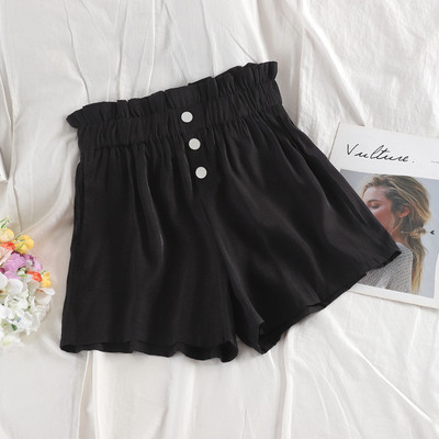 Női magas derekú rövidnadrág és gomb több színben