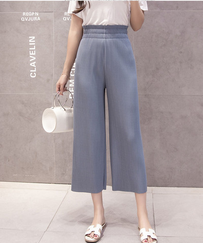 Modern női nadrág magas derékkal - négy színben