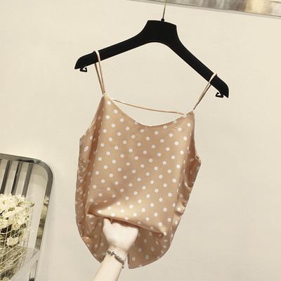 Maieu casual dama cu bretele subtiri in mai multe culori