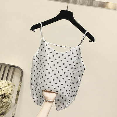 Maieu casual dama cu bretele subtiri in mai multe culori