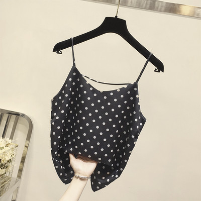 Maieu casual dama cu bretele subtiri in mai multe culori