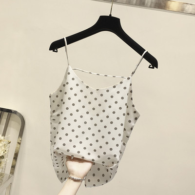 Maieu casual dama cu bretele subtiri in mai multe culori